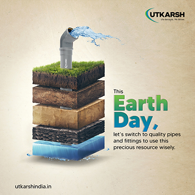 Utkarsh - Earth Day Post - Social Media Post by TechShu